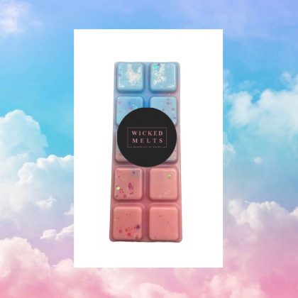 Raspberry Cotton Clouds Snap Bar