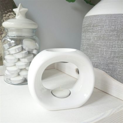 Olympic Ceramic Wax Melter - White