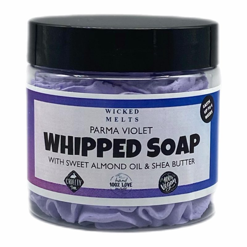 Parma Violet Whipped Soap