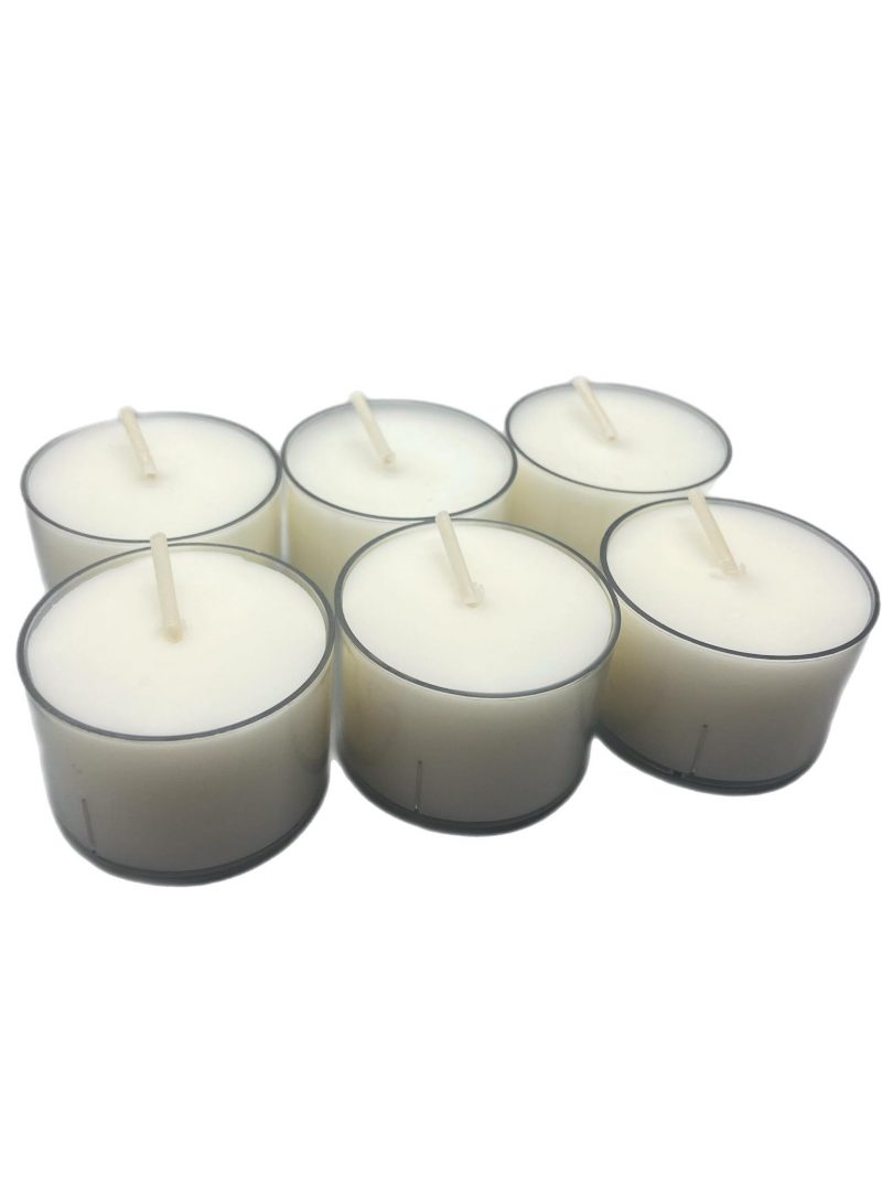 Luxury Soy Unscented 8hr Tealights