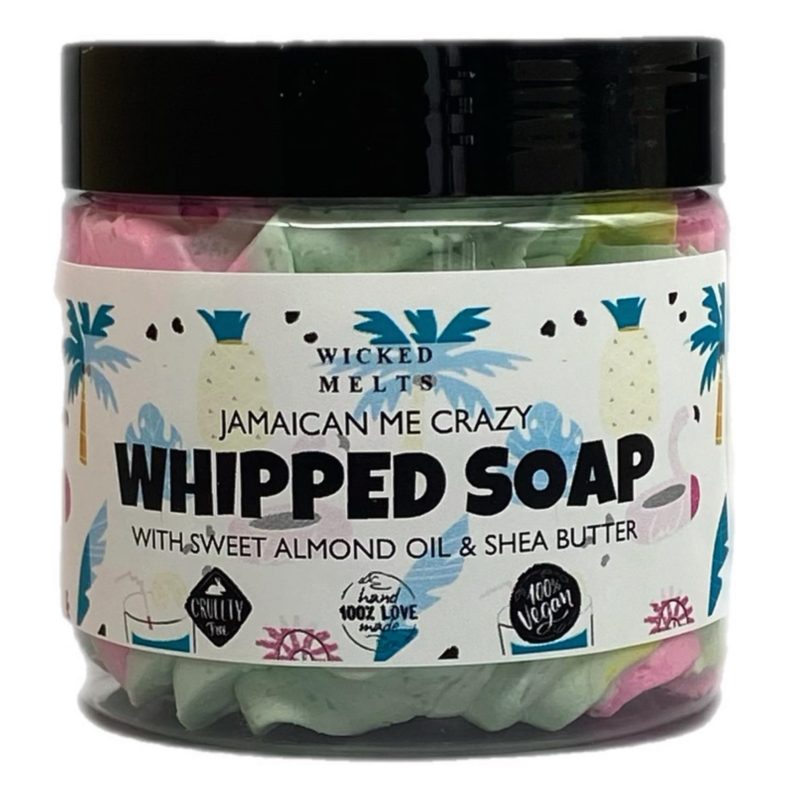 Jamaican Me Crazy Whipped Soap