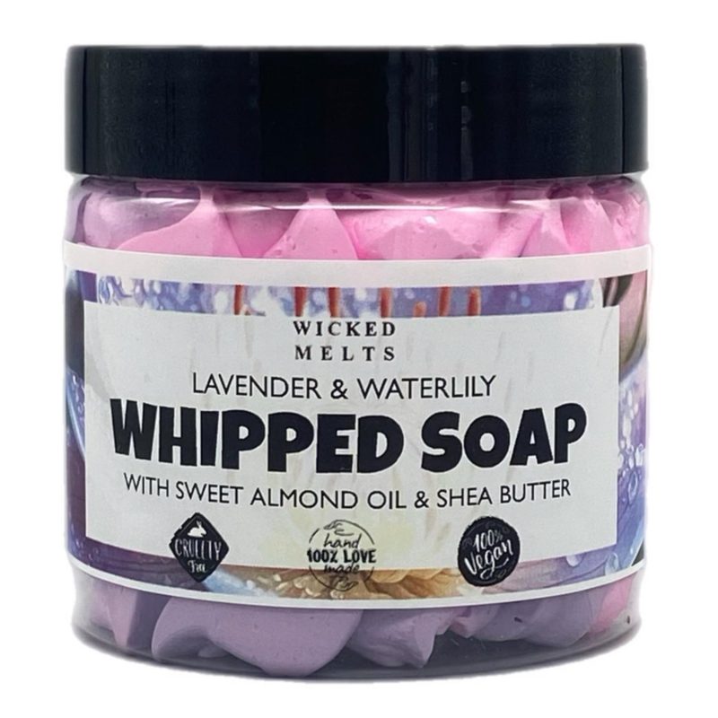 Lavender & Waterlily Whipped Soap