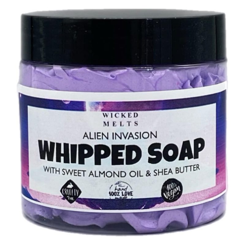 Alien Invasion Whipped Soap