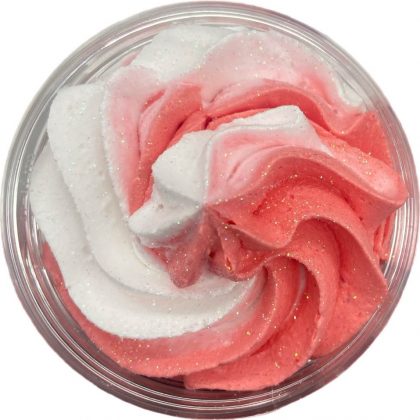 candy cane whipped soap