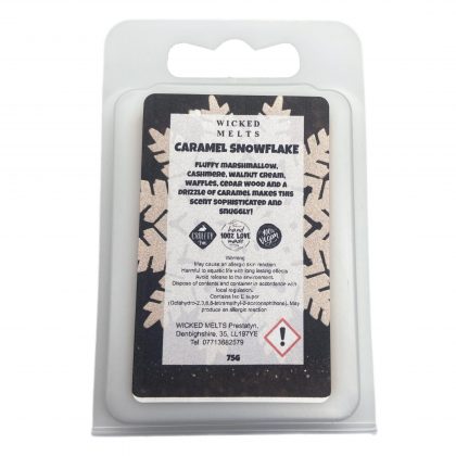Caramel Snowflake Wax Melt - Large Eco Clamshell