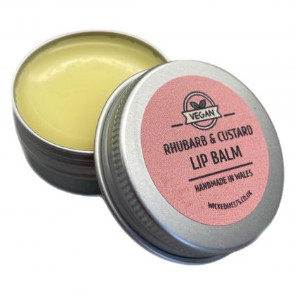 Rhubarb & Custard Vegan Lip Balm