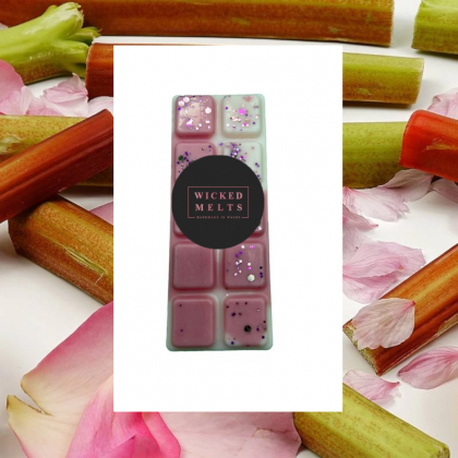 Rhubarb & Rose Wax Melts