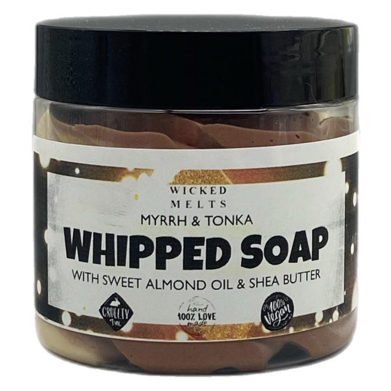 MYRRH & TONKA WHIPPED SOAP