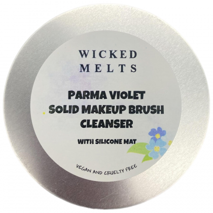 Solid Makeup Brush Cleanser - Parma Violet